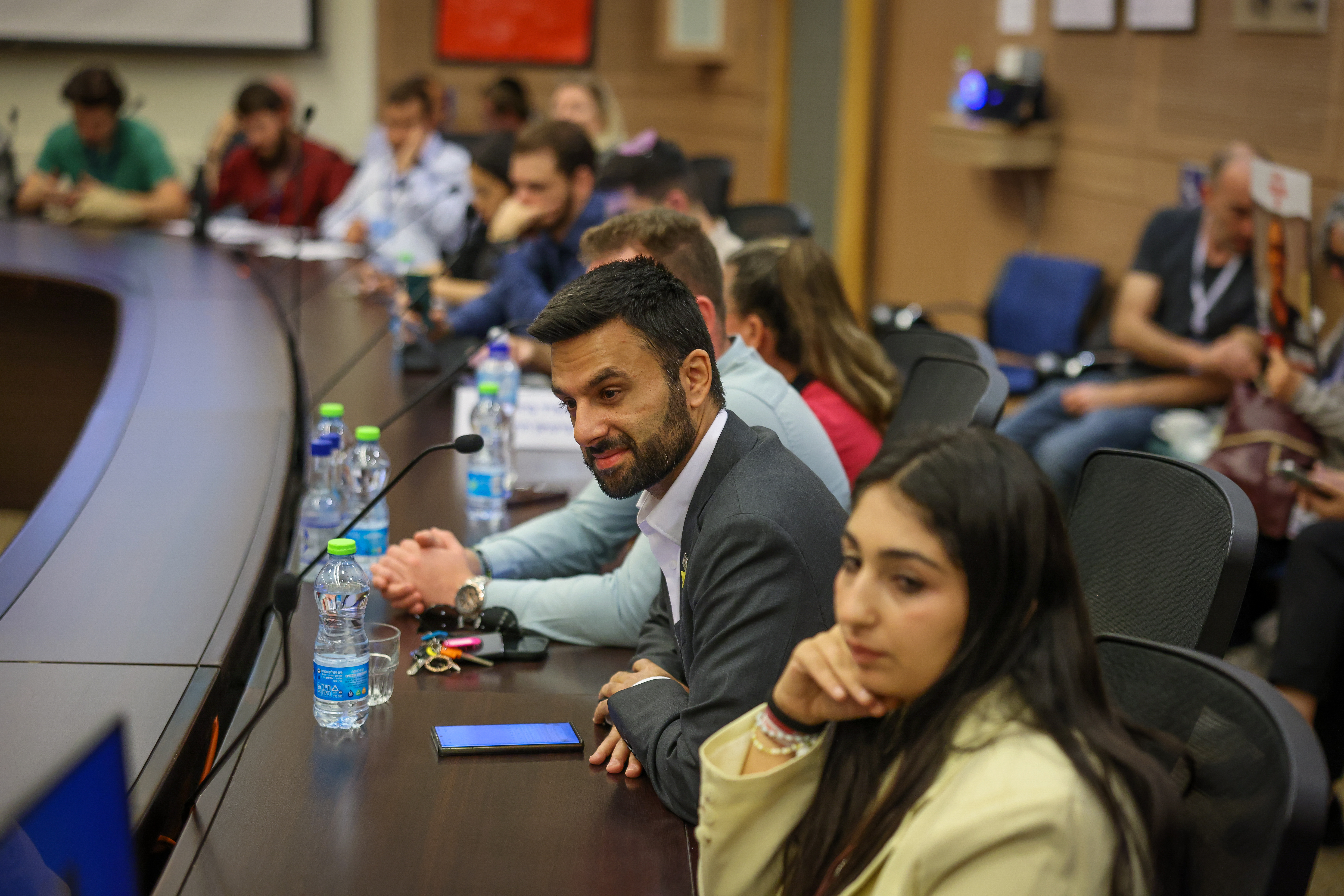 יוסף חדד בדיון