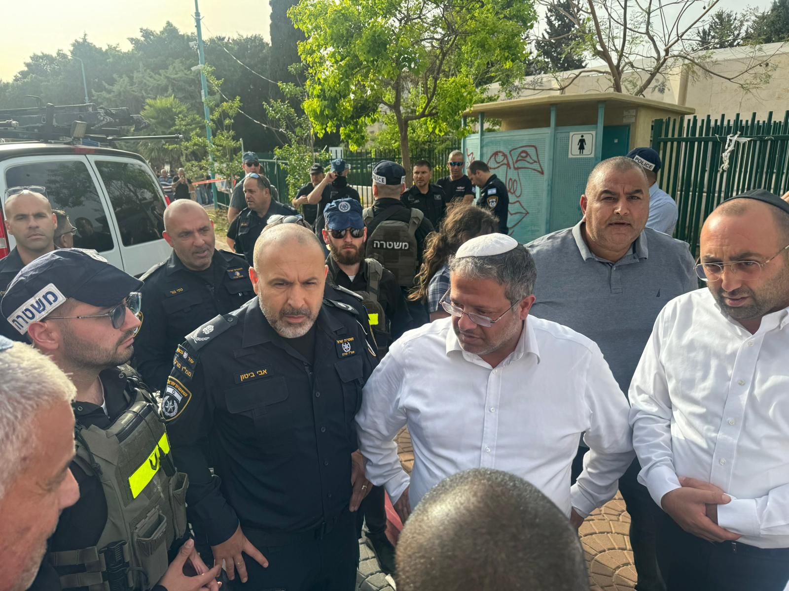 בן גביר והממ"ז בזירה