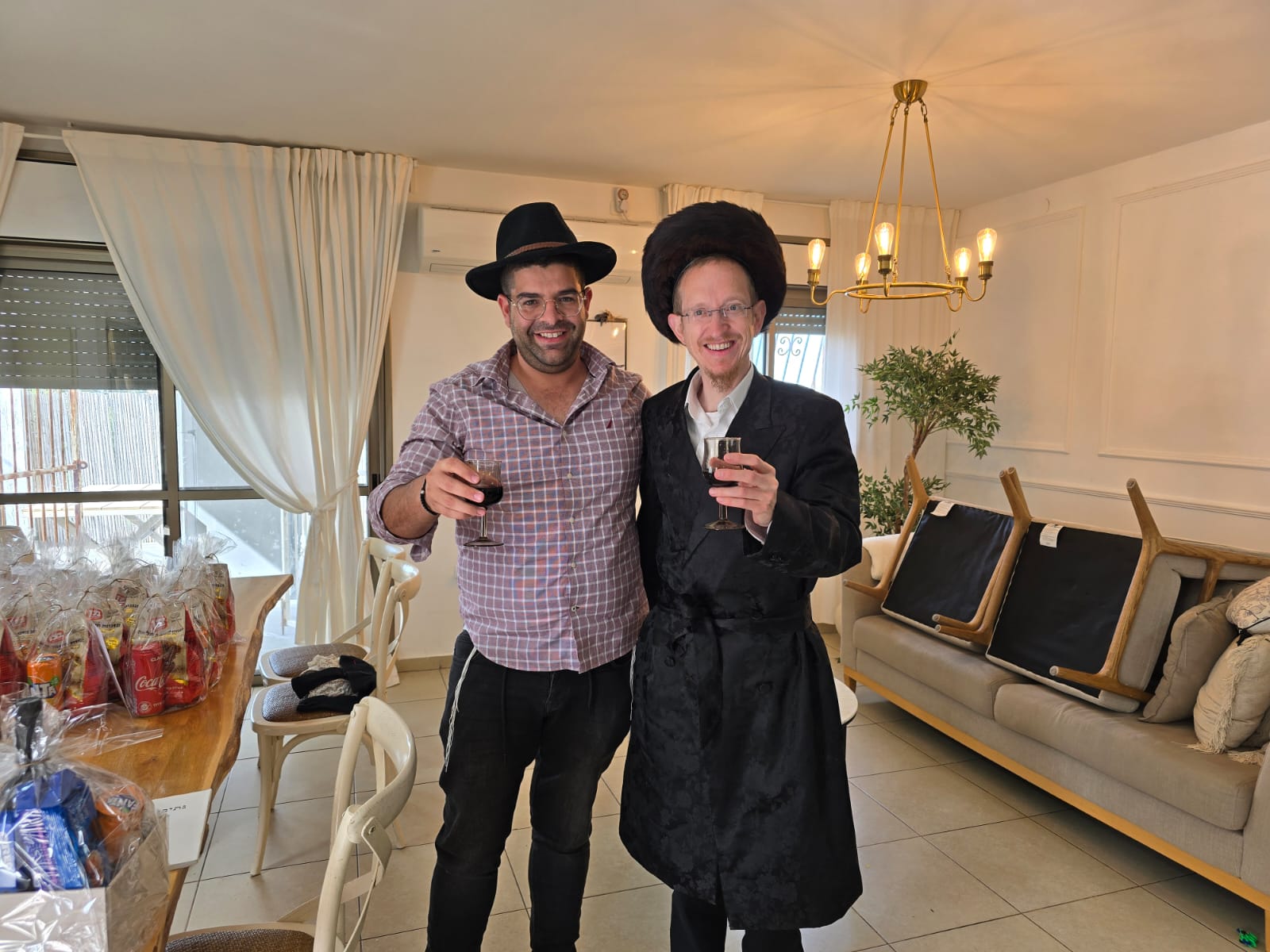 חננאל אלקיים הגיע לבקר את הרב לונצר