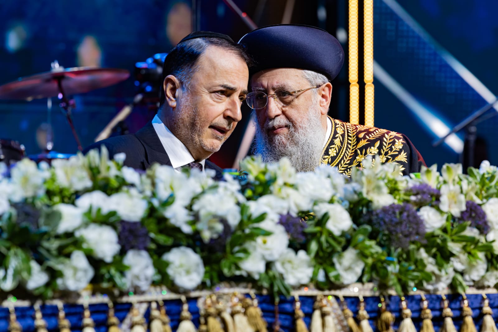 הרב דוד יוסף עם לב לבייב