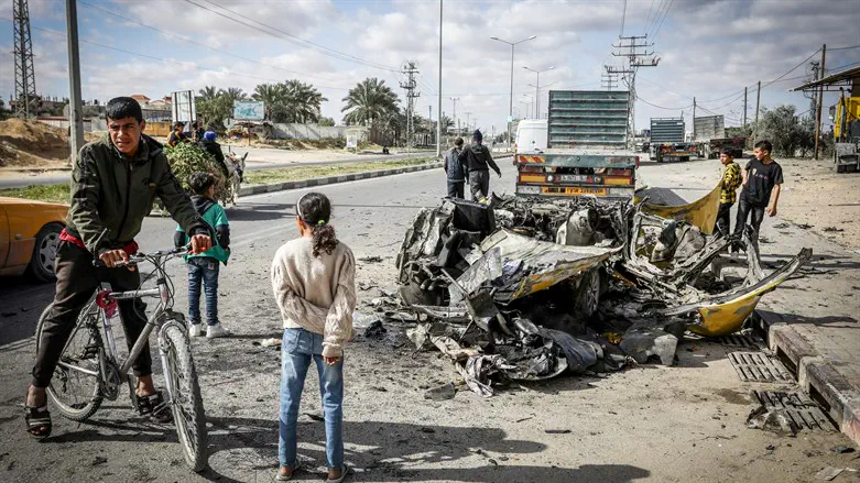 ילדים בעזה, אילוסטרציה