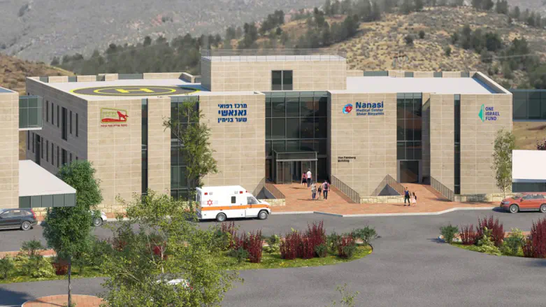 הדמיית המרכז החדש