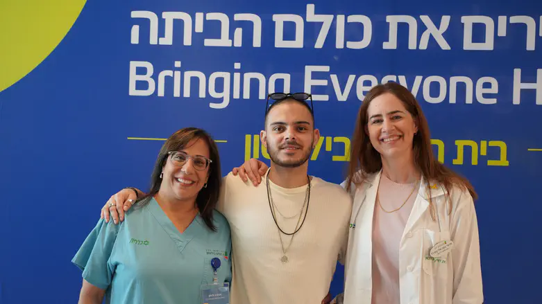 עומר ונקרט משתחרר מבית החולים