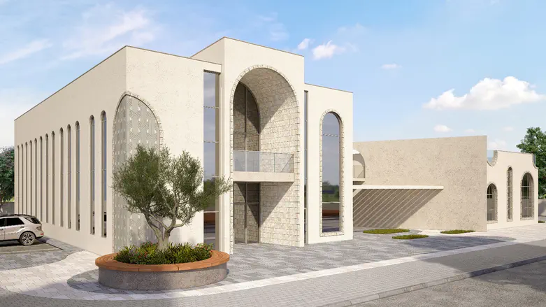 הדמיית הבית כנסת