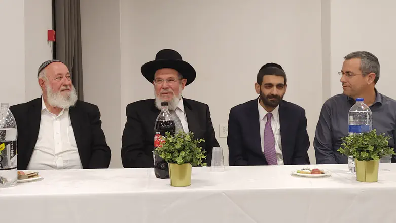 טקס הפרידה מהרב יהודה שטרן