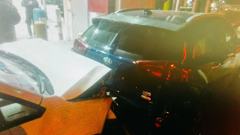 זירת התאונה