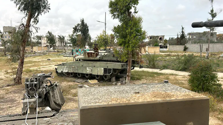 מתחם האימונים של חמאס שהושמד