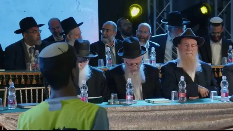 הרב יושובייב בכנס